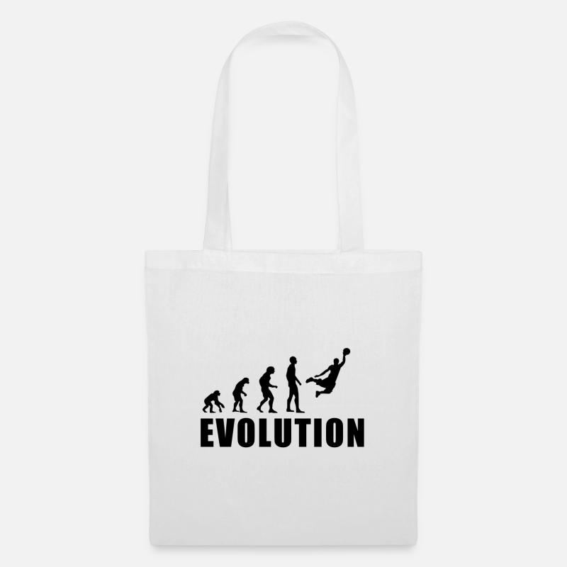 Basket-ball cadeau EVOLUTION BASKET - Sac en tissu - blanc