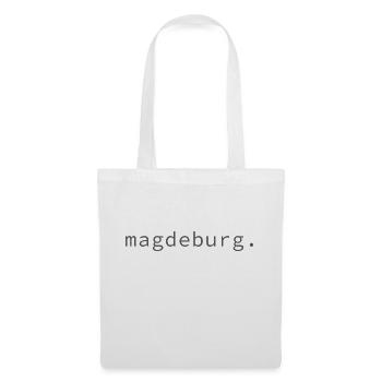 magdeburg. - Stoffbeutel - Weiß - Vorne