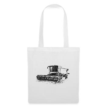 Combine Harvester Lexion 550 - Tote Bag - white - Front