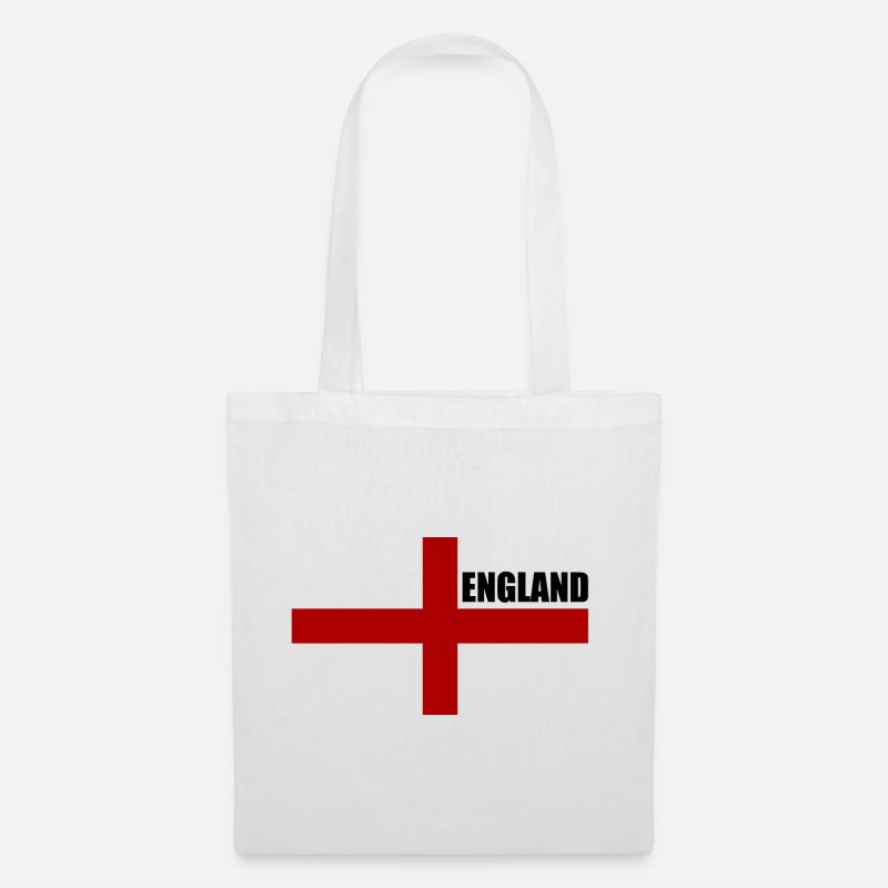 England - Stoffbeutel - Weiß