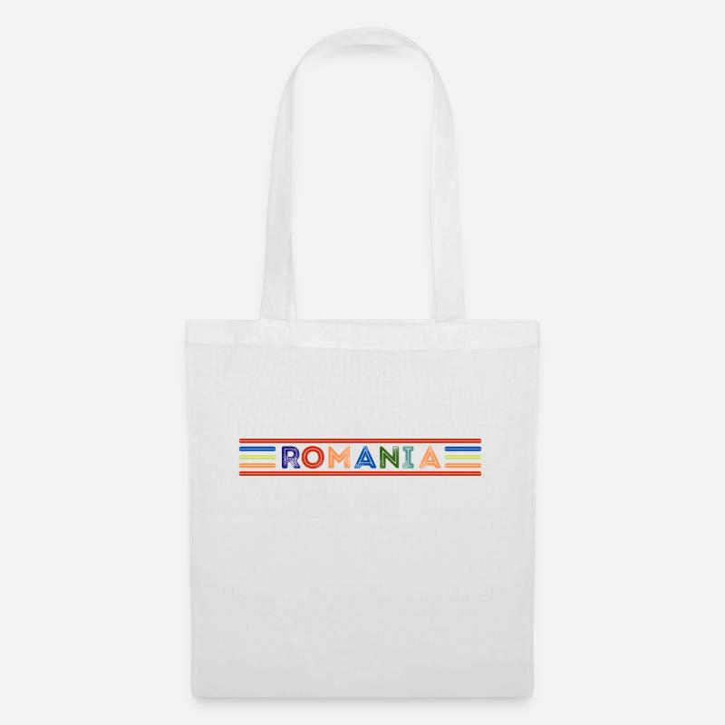 ROMANIA - Tote Bag - white