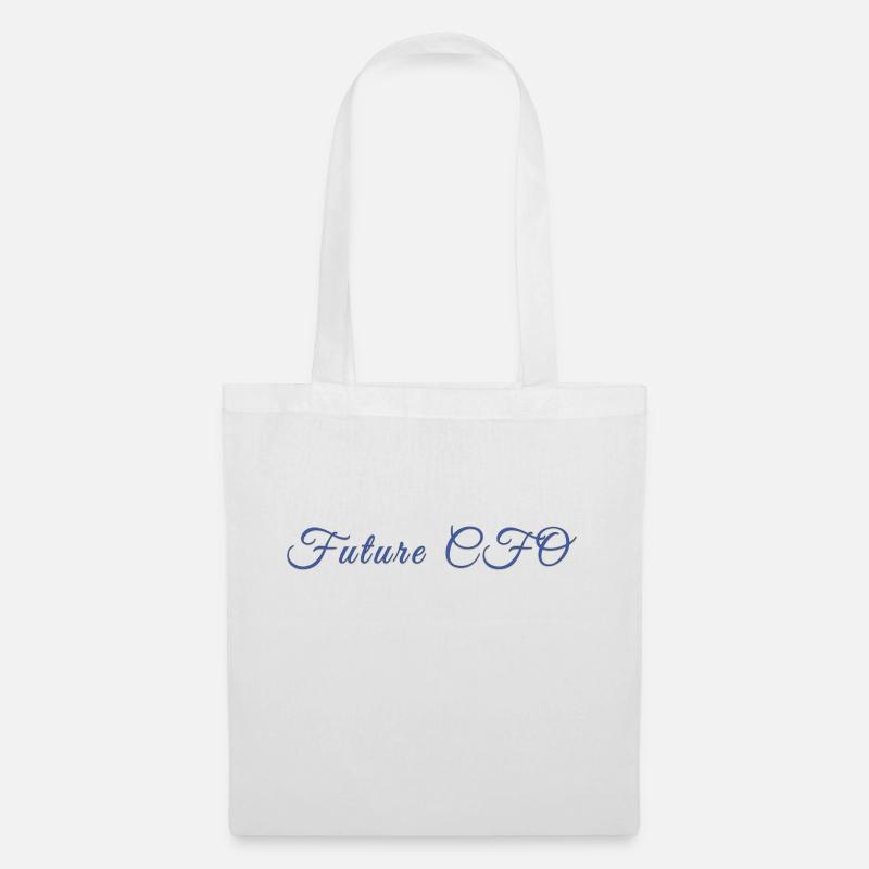 Future CFO - Stoffbeutel - Weiß