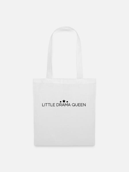 Little Drama Queen - Stoffbeutel - Weiß