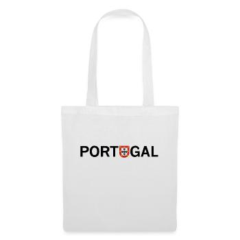 PORTUGAL Brasão - Sac en tissu - blanc - Devant