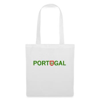 PORTUGAL Verde - Sac en tissu - blanc - Devant