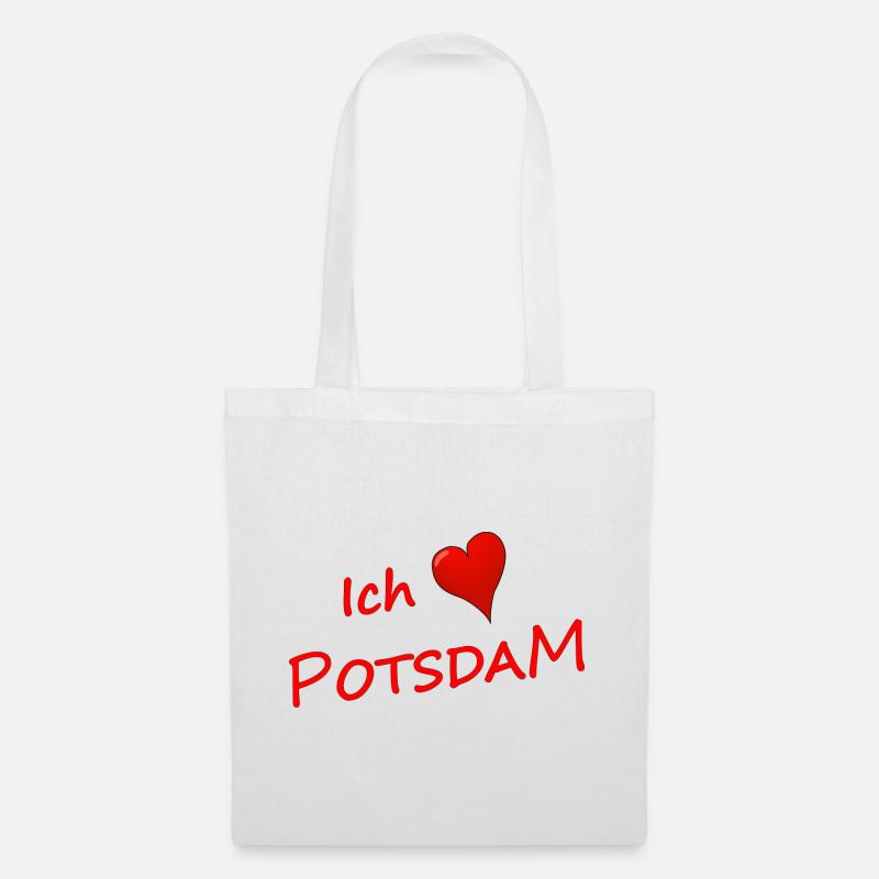 ICH LIEBE POTSDAM - Stoffbeutel - Weiß