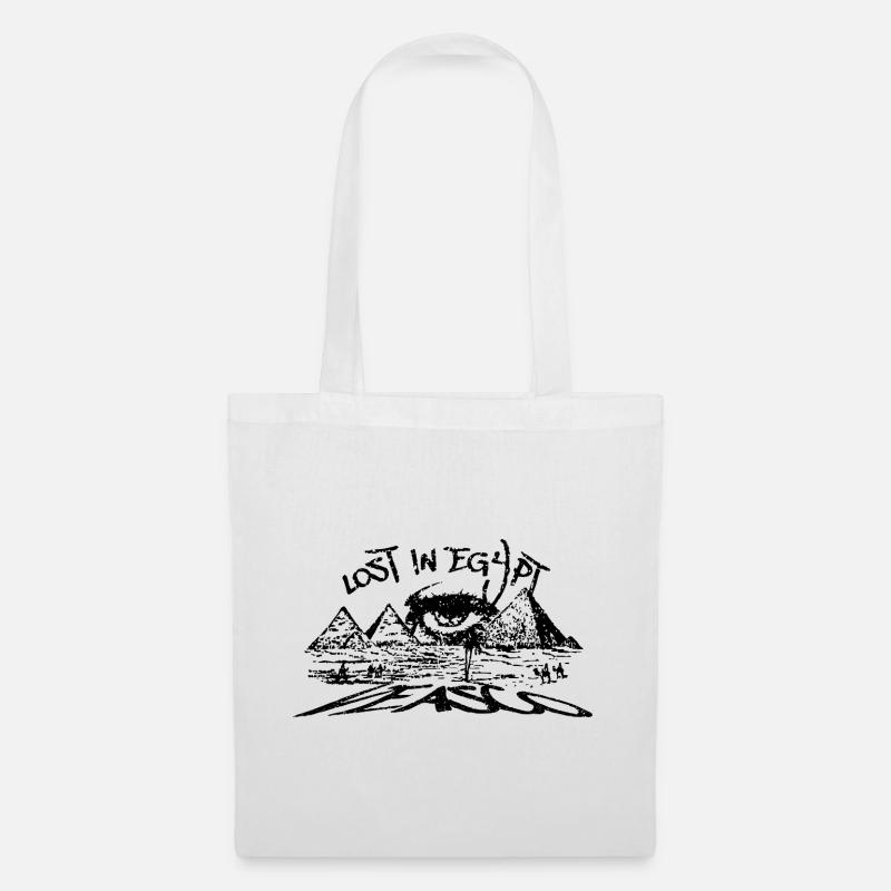 Perdu en Égypte - Sac en tissu - blanc