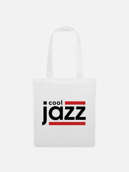 Cooler Jazz - Stoffbeutel - Weiß