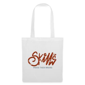 Skills Prove Them Wrong Retro Streetwear - Stoffbeutel - Weiß - Vorne