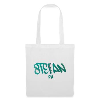 Geburtstagsgeschenk für Stephan - Stoffbeutel - Weiß - Vorne