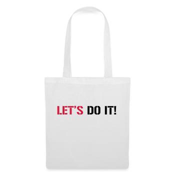 Let's do it! - Tote Bag - white - Front