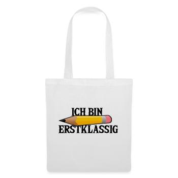 Einschulung - Stoffbeutel - Weiß - Vorne