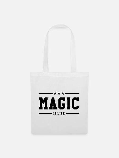 Magic is life - Stoffbeutel - Weiß