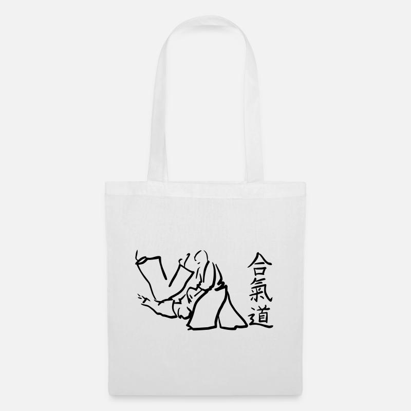 aikido - Sac en tissu - blanc
