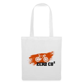 Zero CO2 - Stoffbeutel - Weiß - Vorne