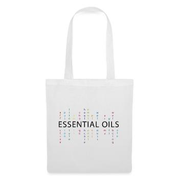 Essential Oils - Stoffbeutel - Weiß - Vorne