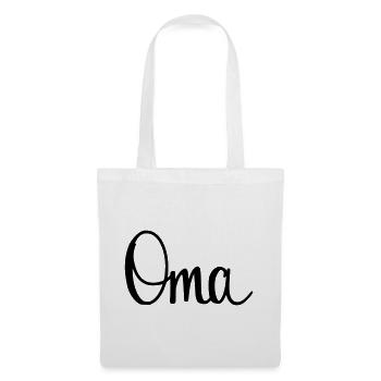 Oma - Stoffbeutel - Weiß - Vorne