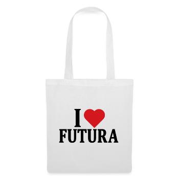 t-shirt I love Futura t-shirt gift idea - Tote Bag - white - Front
