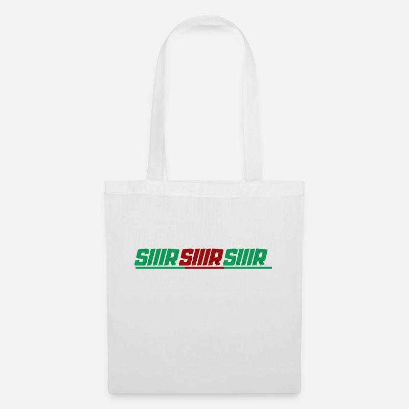 SIIIR SIIIR SIIIR SIIIR - Sac en tissu - blanc