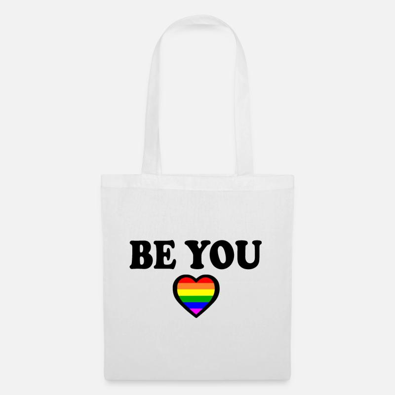 Be you - Stoffbeutel - Weiß
