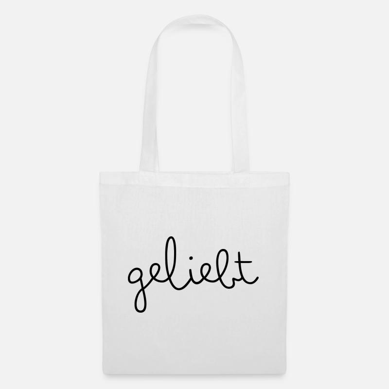 beloved - Tote Bag - white