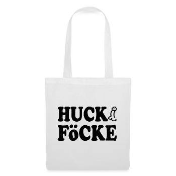 huck föcke - Stoffbeutel - Weiß - Vorne