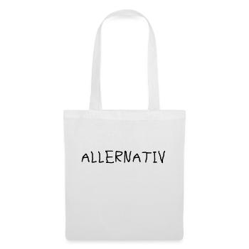 Allernativ alternativ - Stoffbeutel - Weiß - Vorne