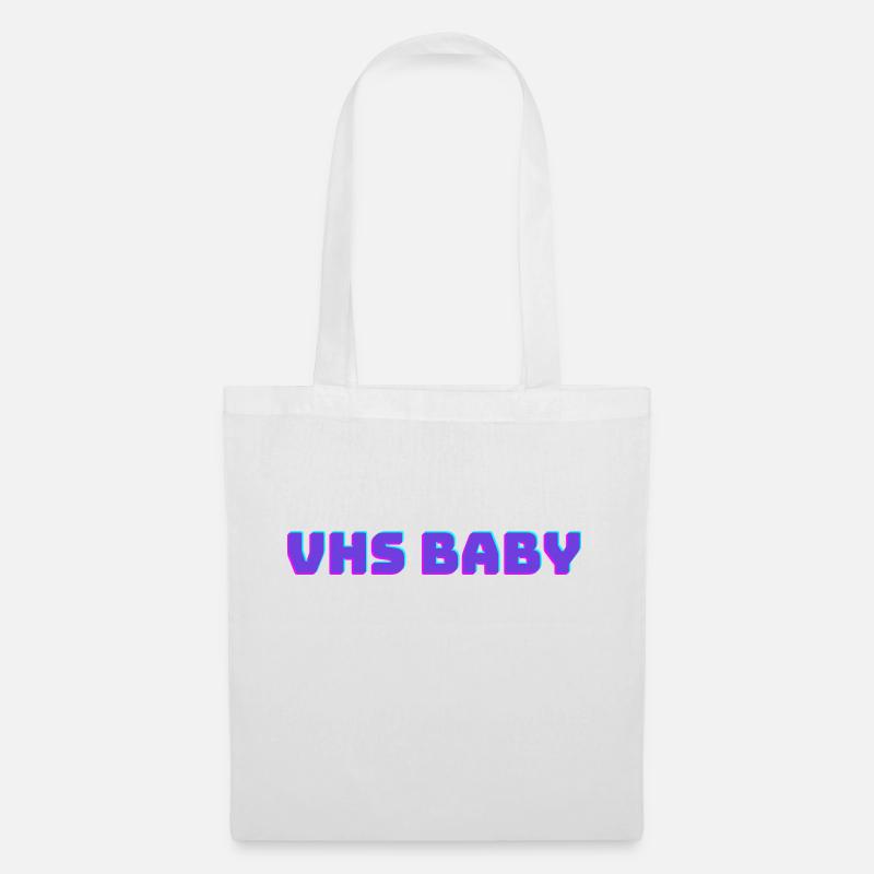VHS Baby - Stoffbeutel - Weiß