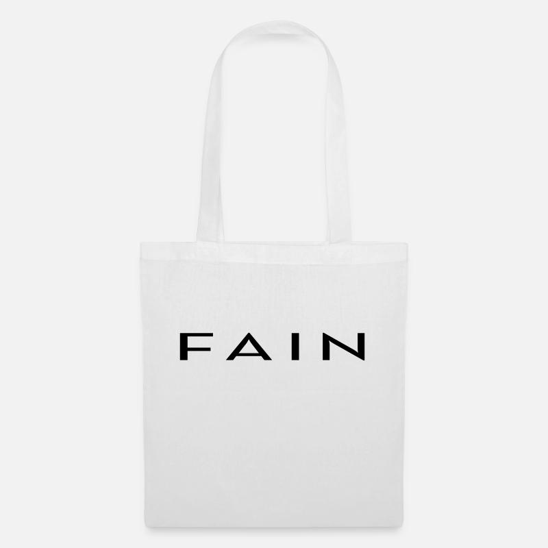 Fain - Stoffbeutel - Weiß