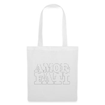 43 AMOR FATI - Sac en tissu - blanc - Devant