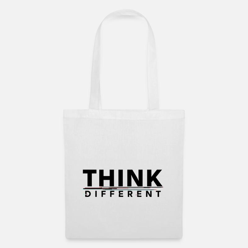 Empowering Think Different Motivation Design - Tote Bag - white