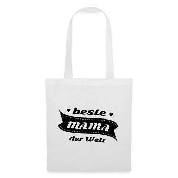 The best mom in the world - Tote Bag - white - Front
