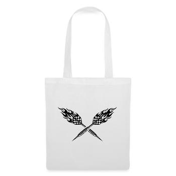 Dart Flame Darts Symbol - Tote Bag - white - Front