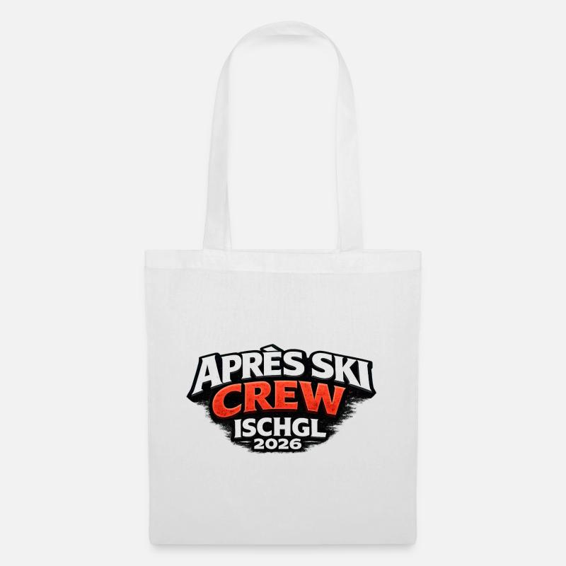 Apres Ski Crew Ischgl 2026 Outfit - Stoffbeutel - Weiß