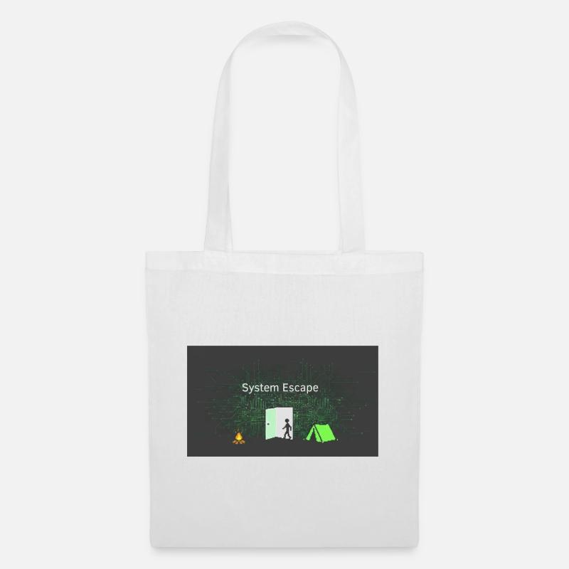 System Escape - Tote Bag - white