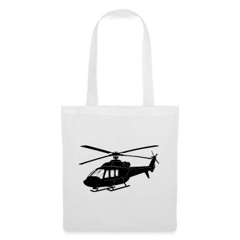 Helicopter - Tote Bag - white - Front