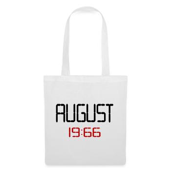 60th birthday August 1966 - Tote Bag - white - Front