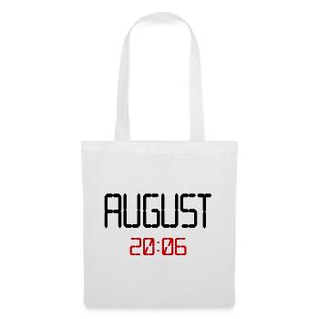 August 2006, 20th birthday - Tote Bag - white - Front