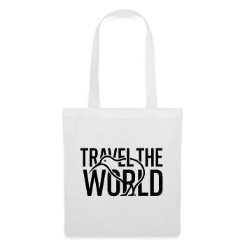 Kiwi Bird Outline Travel The World – Minimalist - Tote Bag - white - Front