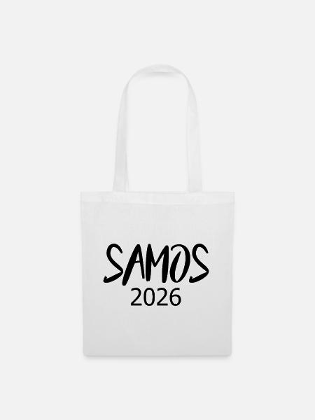 Samos_2026 - Stoffbeutel - Weiß
