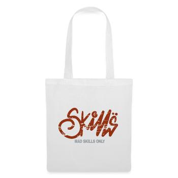 Mad Skills Only Retro Streetwear Graffiti - Stoffbeutel - Weiß - Vorne