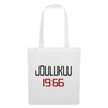 Finnland, Geburtstag im Dezember 1966 - Stoffbeutel - Weiß - Vorne