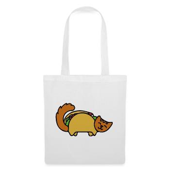Taco-Katzenparade - Stoffbeutel - Weiß - Vorne