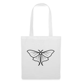 Moon Butterfly - Stoffbeutel - Weiß - Vorne