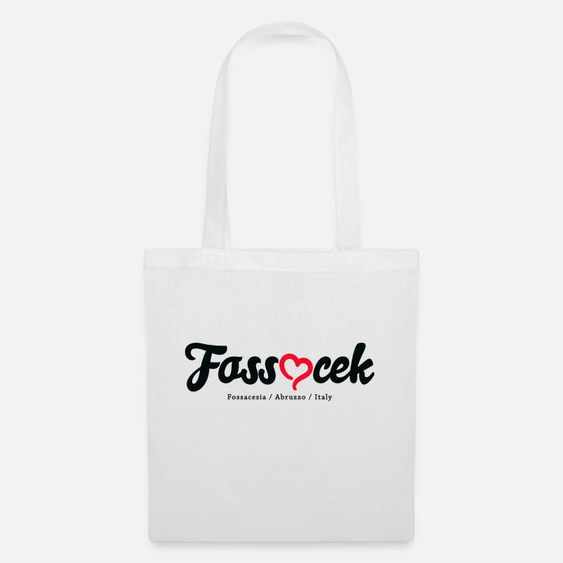 Fossacek - Sac en tissu - blanc