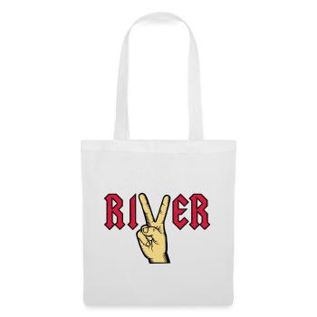 River Viktory hand multicolour - Tote Bag - white - Front