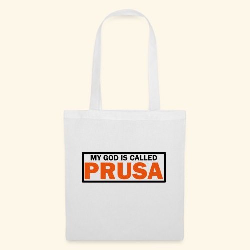 MY GOD IS CALLED PRUSA - Stoffen tas