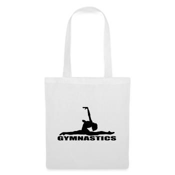 gymnastics - Sac en tissu - blanc - Devant