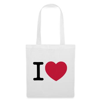 I Love... - Tote Bag - white - Front