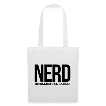 nerd - Tote Bag - white - Front